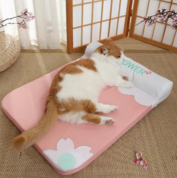 猫垫子睡觉用夏季宠物地垫狗狗睡垫猫窝垫M猫凉席猫咪冰垫夏天凉